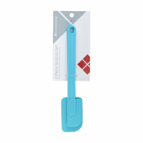 Everyday Living® Silicone Spatula Set - Blue Perspective: top