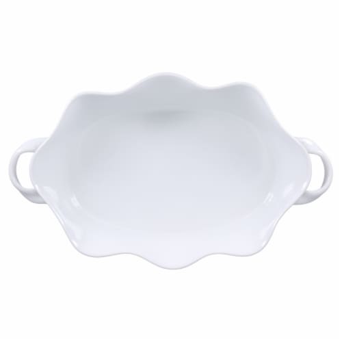 Dash of That Wavy Oval Baker Perspective: top