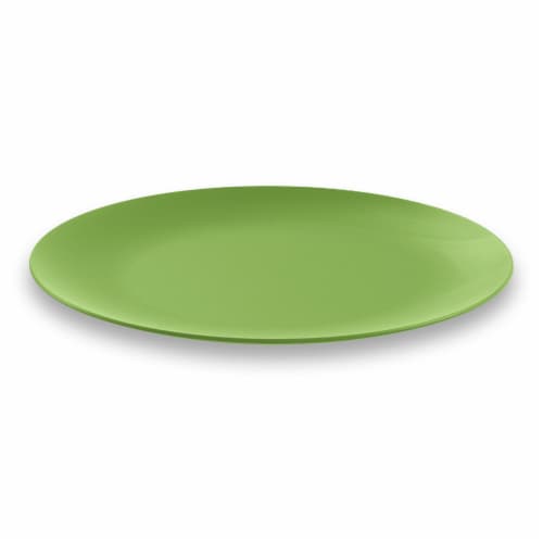 HD Designs Outdoors Dinner Plates - Green Perspective: top