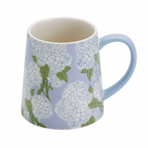 Sewing Down South Ceramic Mug - Hydrangea Perspective: top