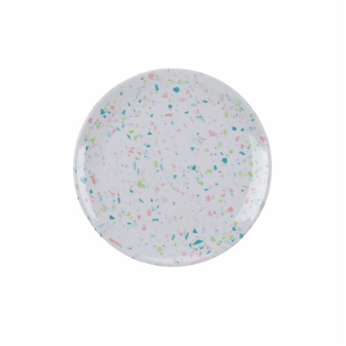 Holiday Home Sprinkle Salad Plate Perspective: top