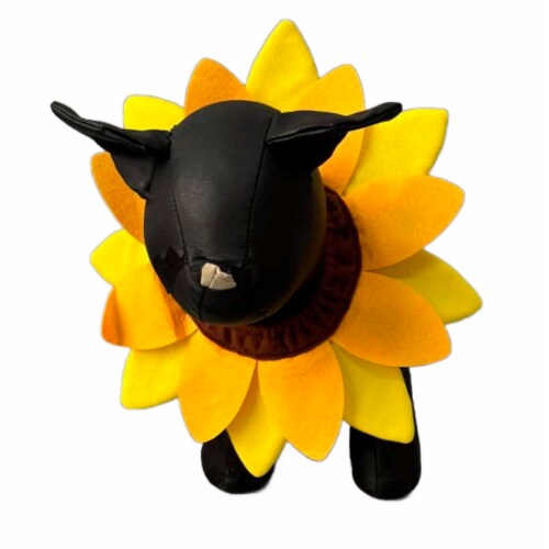 Holiday Home Medium/Large Sunflower Pet Neck Band Perspective: top