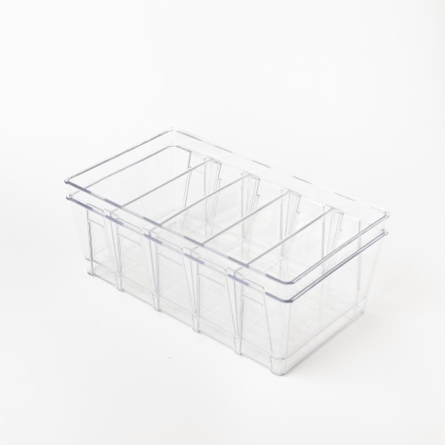 Everyday Living® Closet Storage Bin With Removable Divider Perspective: top