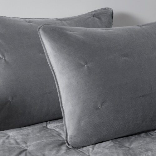 Modavari® Home Fashions Shams -  Gray Perspective: top
