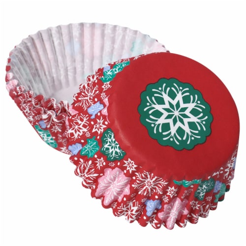 Holiday Home Baking Cups Perspective: top