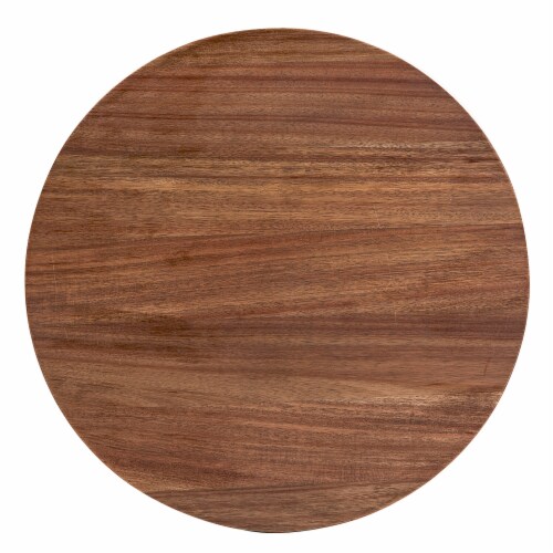SDS for HD Designs Rustic Wood Lazy Susan Perspective: top