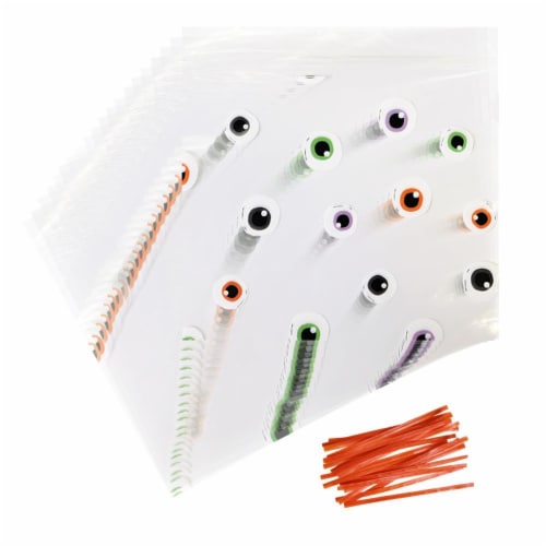 Holiday Home® Eyes Resealable Treat Bags Perspective: top