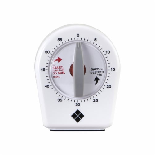 Everyday Living® Extra Long Ring Kitchen Timer Perspective: top