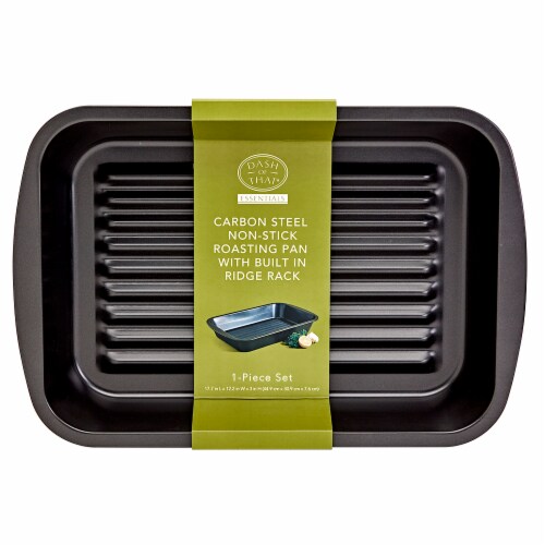 Dash of That Essentials Roaster With Built In Rack Perspective: top