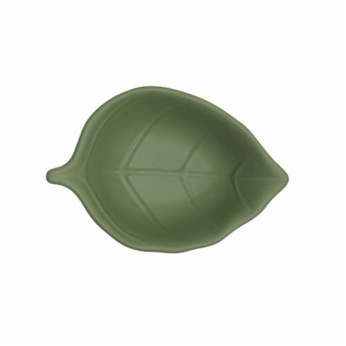 SDS for HD Designs Leaf Tidbit Bowl - Loden Forest Perspective: top