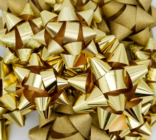 Holiday Home® Bow Bag - Wishes Solid Golds Perspective: top
