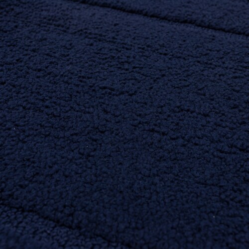 HD Designs Mohawk Home Countour Bath Rug - Medieval Blue Perspective: top
