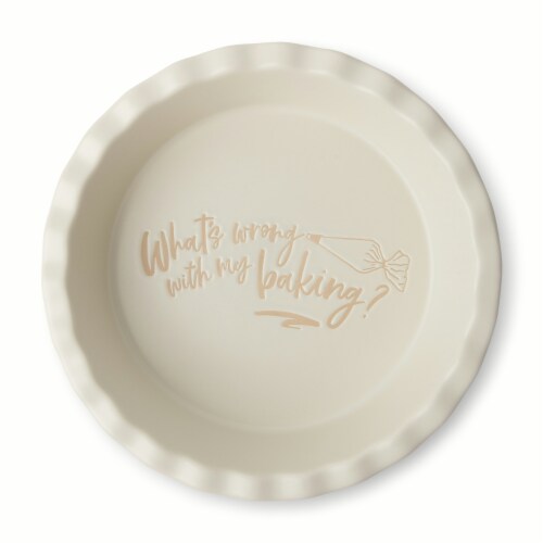 SDS for HD Designs 9-Inch Pie Dish - Vanilla Ice Perspective: top