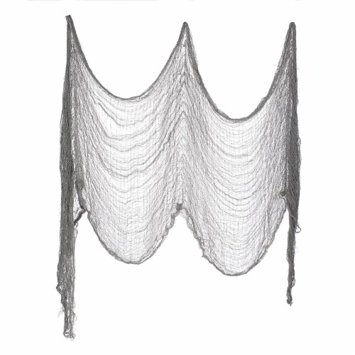 Holiday Home® Gray Creepy Fabric Halloween Decor Perspective: top