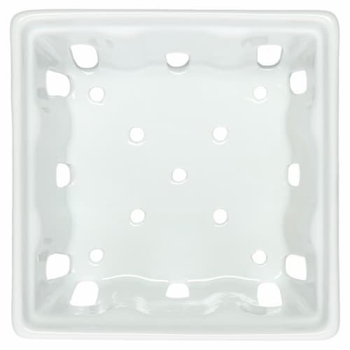 Dash of That Porcelain Berry Basket Perspective: top