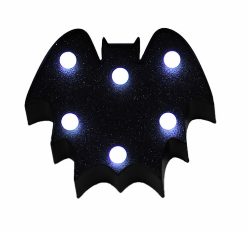 Holiday Home Light Up Bat Decor Perspective: top