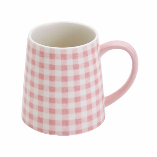 Sewing Down South Cermamic Mug - Gingham Rose Perspective: top