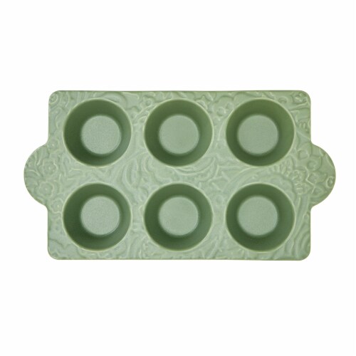 SDS for HD Designs 6 Cavity Stoneware Muffin Pan Perspective: top