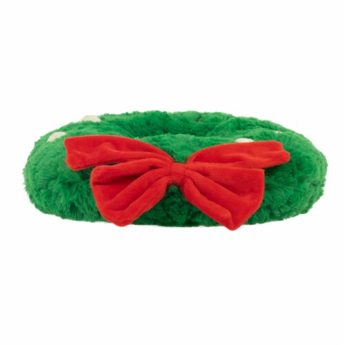 Holiday Home Christmas Wreath Character Plush Perspective: top