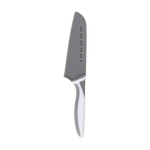 Everyday Living® Non Stick Santoku Knife + Safety Sheath Perspective: top