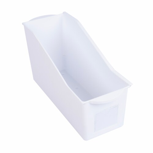 Magazine Holder White Perspective: top