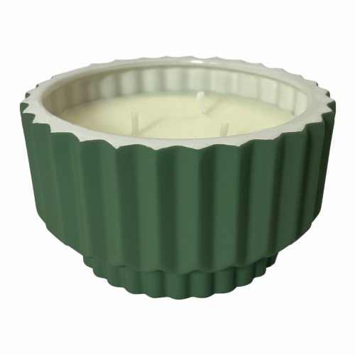 SDS for HD Designs Morning Dew Citronella Candle - Aspen Green Perspective: top