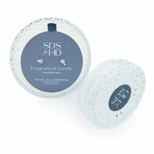 SDS for HD Designs 2 Wick Glass Jar Candle Perspective: top