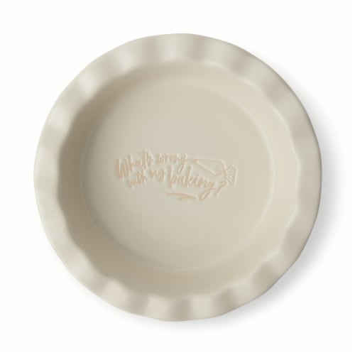 SDS for HD Designs 5-Inch Mini Pie Dish - Vanilla Ice Perspective: top