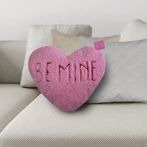 Holiday Home Valentine's Be Mine Pillow Perspective: top