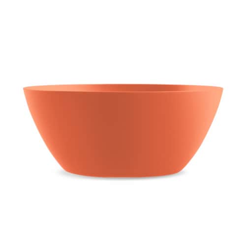 HD Designs Outdoors Cereal Bowls - Papaya Perspective: top
