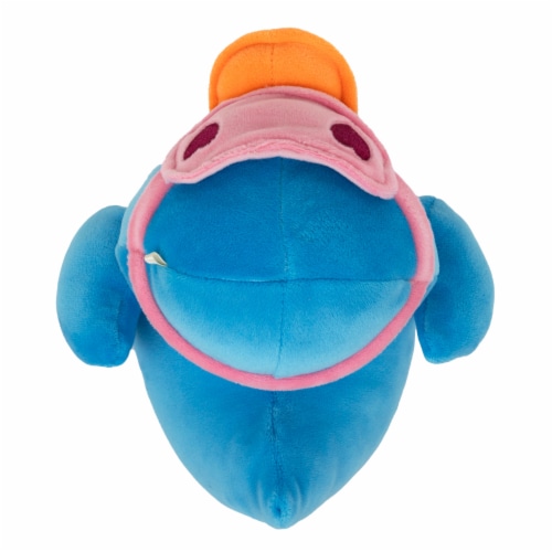 Holiday Home 8 Inch Blue Duck Plush Perspective: top
