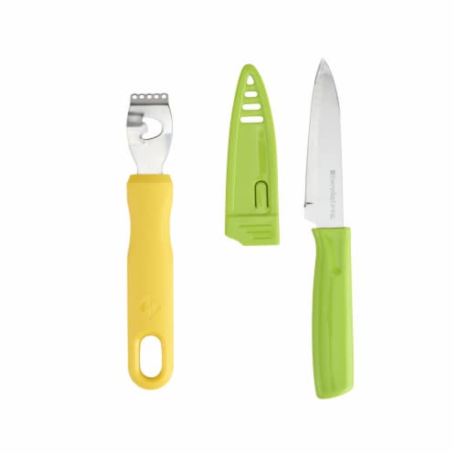 Everyday Living® Paring Knife and Zester Set Perspective: top