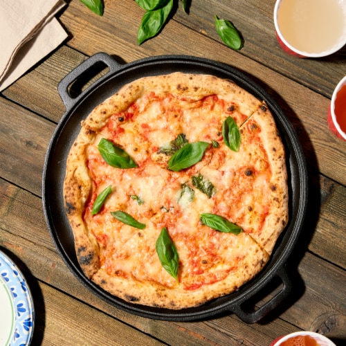 SDS for HD Designs Cast Iron Pizza Pan Perspective: top