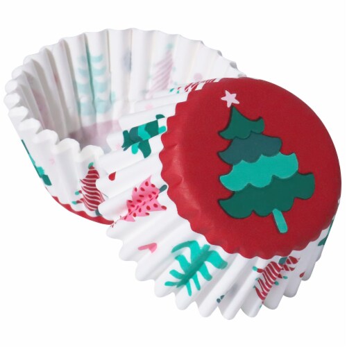 Holiday Home Baking Mini Cups Perspective: top