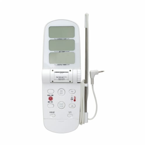 Everyday Living Digital Meat Thermometer with Probe Perspective: top
