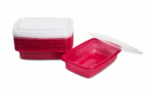 Food Prep Rectangle Iridescent Perspective: top