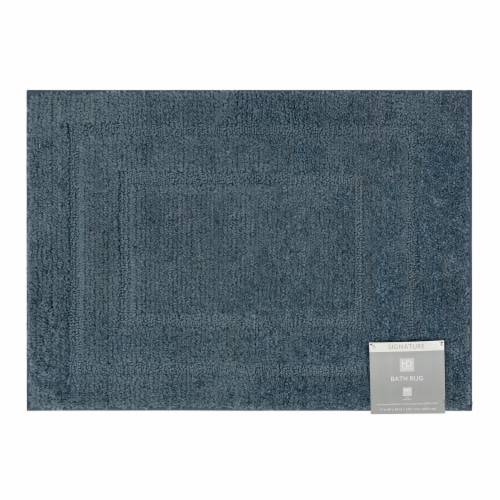 HD Designs Signature Bath Rug - Stormy Weather Perspective: top