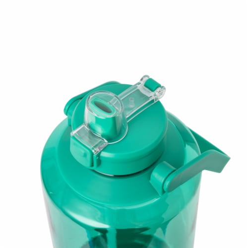 Everyday Living Plastic Push Bottle Green Perspective: top