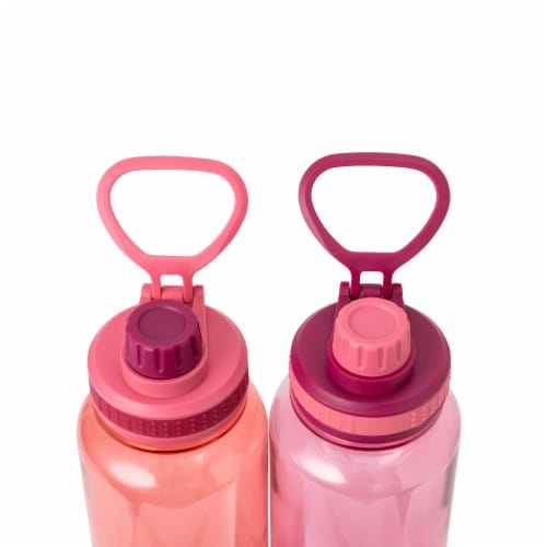 Everyday Living® Water Bottles Plastic - Pink Perspective: top