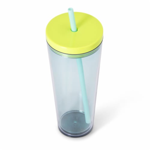 Everyday Living® Axel Plastic Tumbler - Blue Perspective: top