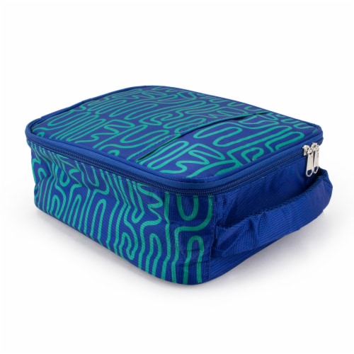 Everyday Living Geometric Vertical Lunch Bag Perspective: top