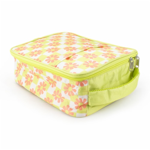 Everyday Living Floral Vertical Lunch Bag Perspective: top