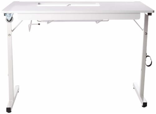 SewingRite SewStation 101, Sewing Table by  - White Perspective: top
