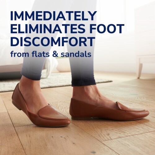 Dr. Scholl's® Stylish Step™ Clear Discreet Cushioning Insoles for Flats Perspective: top