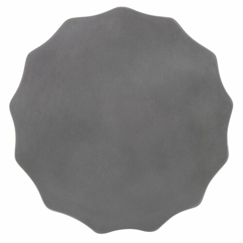 SAFAVIEH Outdoor Collection Jaslyn Concrete Accent Stool Dark Grey 15.3 x 15.3 x 17.7 W Fred Meyer