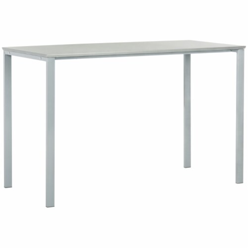 SAFAVIEH Dalit 47 Writing Desk Grey Perspective: top