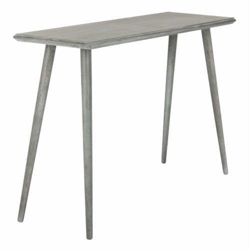 SAFAVIEH Marshal Console Table Slate / Grey Perspective: top