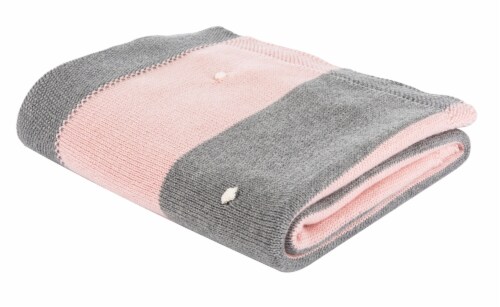 Safavieh Bubble Baby Throw - Grey Perspective: top