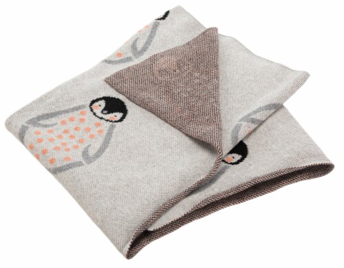Safavieh Ozzie Baby Throw - Grey Perspective: top