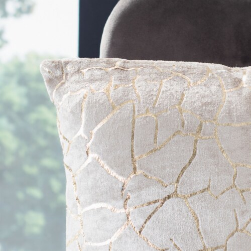 Safavieh Verzla Pillow - Beige Perspective: top